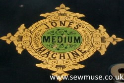  Jones Medium Centre Decal